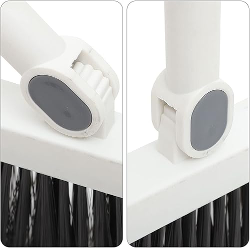 Miniatura 8 de Kit de limpieza de escoba y recogedor para el hogar, mango ergonómico para barrido eficiente en interiores y exteriores, pala de basura ligera y