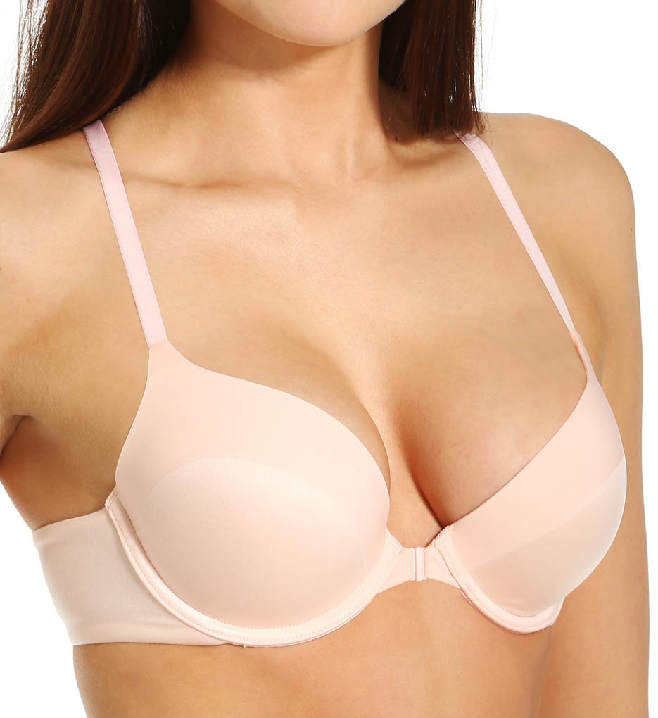 DKNYIntimates Women's Fusion T-Back Custom Lift Bra 453178 Tutu Pink (New Basic) Sports Bra 32B