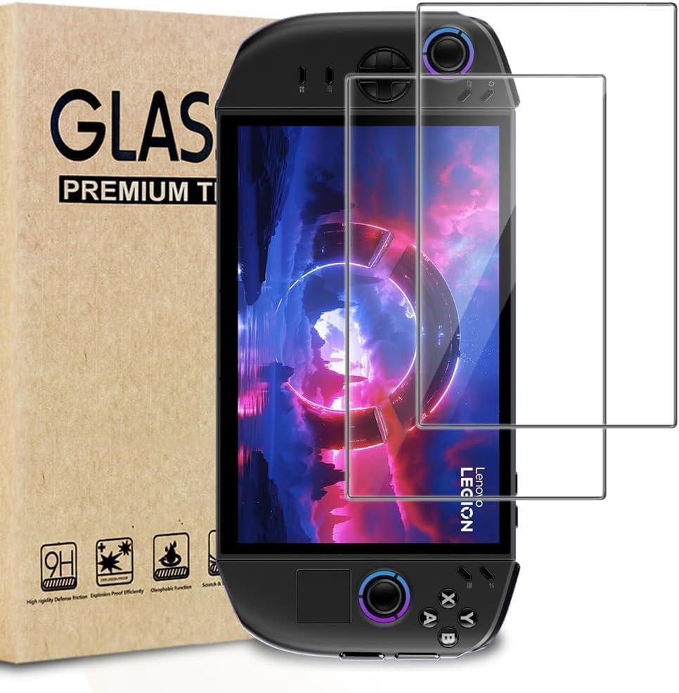 TQLGY 2 Pack Tempered Glass Screen Protector for Lenovo Legion Go 2 Handheld 8.8 inch 2025, Ultra HD, Anti-Scratch, Fingerprint, Bubble Free-image-45