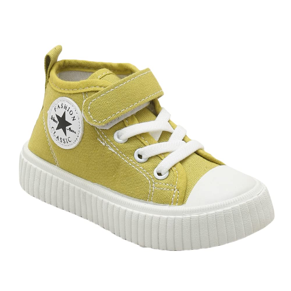 Hopscotch Boys TPR and Canvas Applique Solid Sneakers in Green Color, UK:11.5 (TB4-4202558) (B0BVVXPH7D) Amazon Price History, Amazon Price Tracker