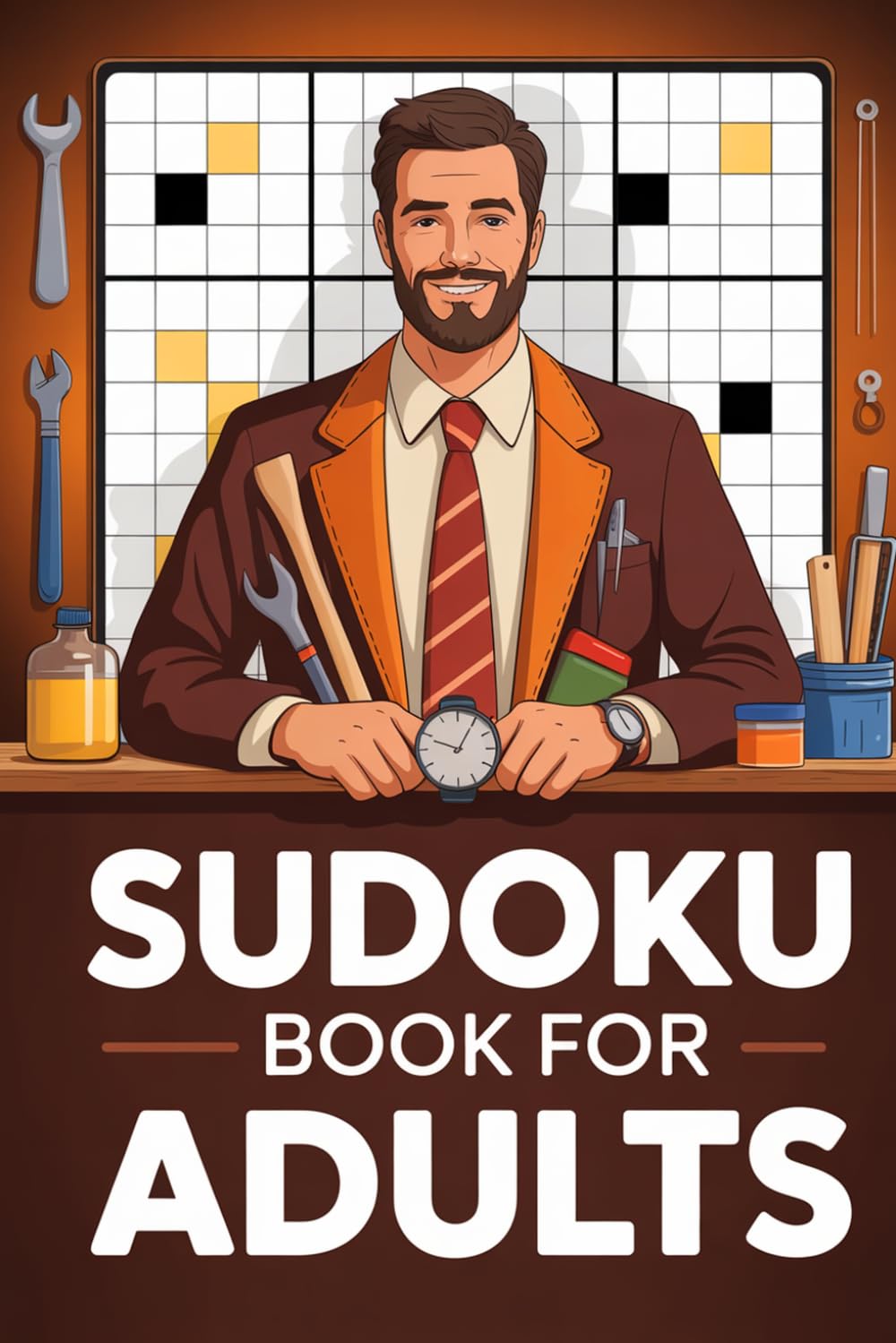 Sudoku Book for Adults: Balanced Puzzle Companion for Grown-Ups