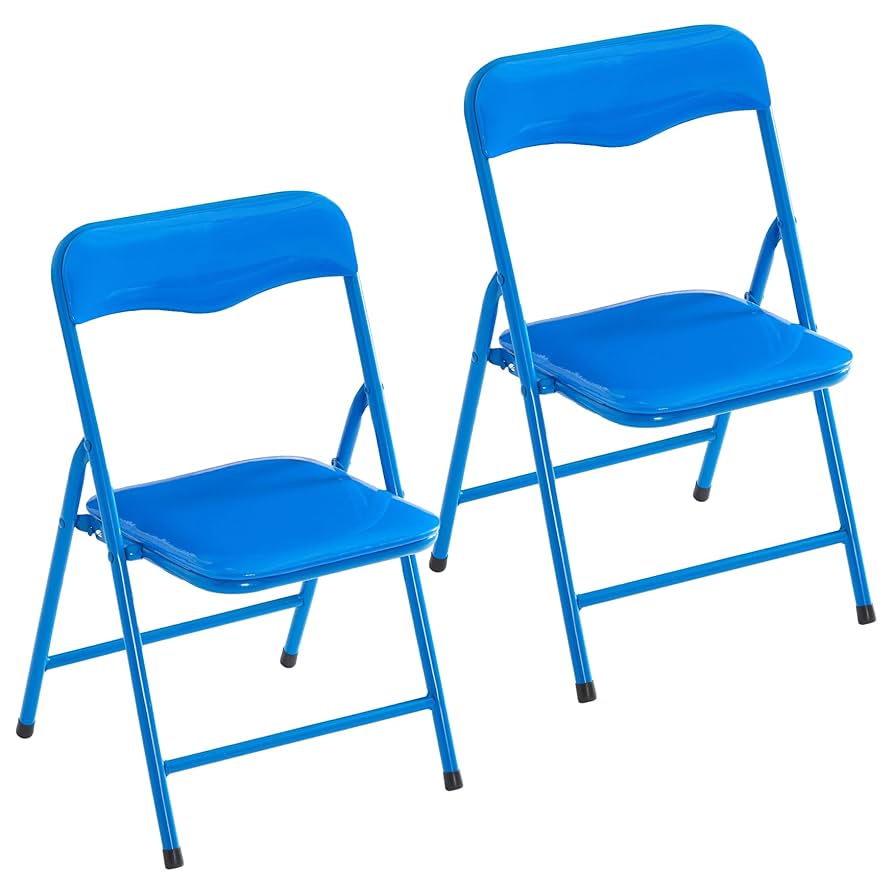 Amazon.com: Heritage Kids Padded Folding Chair for Kids, Set