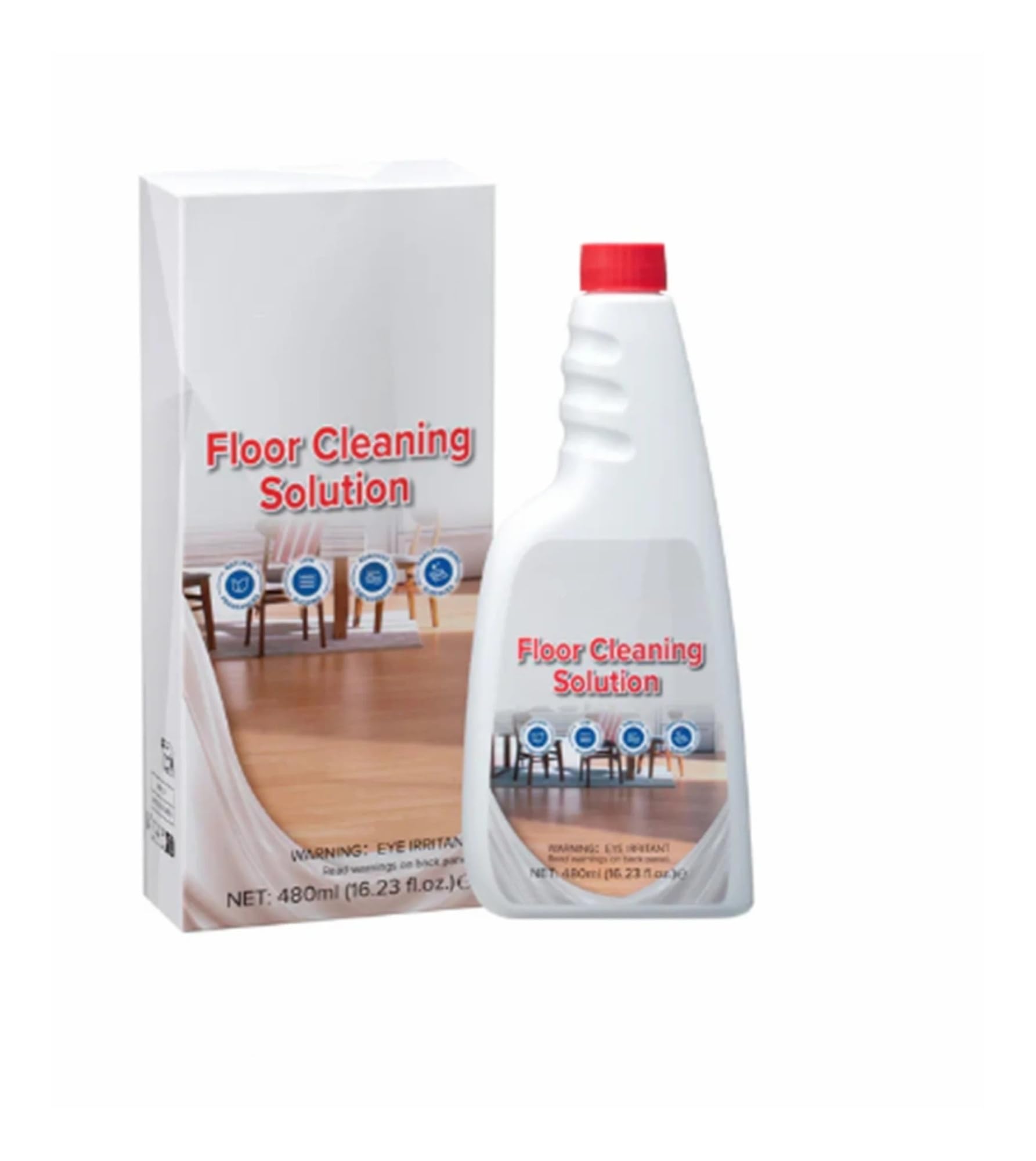 Bodenreinigungsflüssigkeit 480 Ml, Kompatibel Mit Roborock