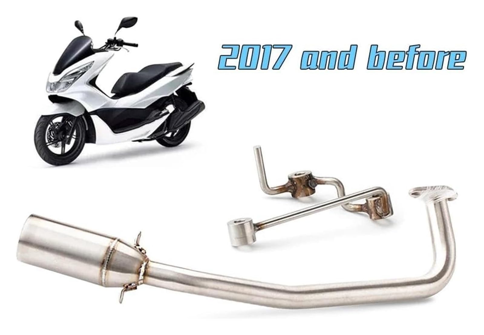 Realize pcx 125 150 マフラー サイレンサー Amazon | 用 PCX125 PCX150 PCX 125 150 2017-2022 スクーターマフラー
