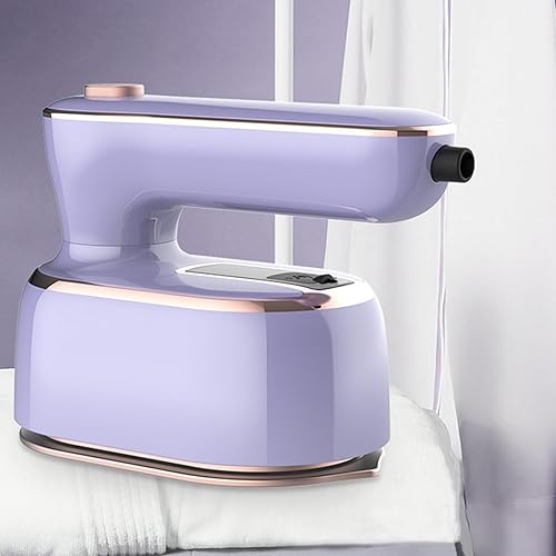 Mini vaporizador para ropa, plancha de vapor 2 en 1 y vaporizador de ropa, plancha de vapor de mano giratoria de 180 para ropa, plancha de vapor de