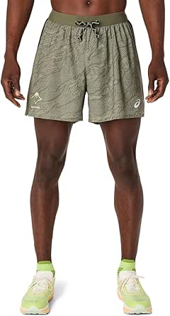 asics(アシックス) ランニングウェア FUJITRAILグラフィック５インチショーツ