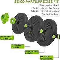 Vista 5 de Juego de pesas ajustables de 44 libras, pesas libres 4 en 1, utilizadas como mancuernas, pesas rusas, soporte de levantamiento de pesas, ejercicios