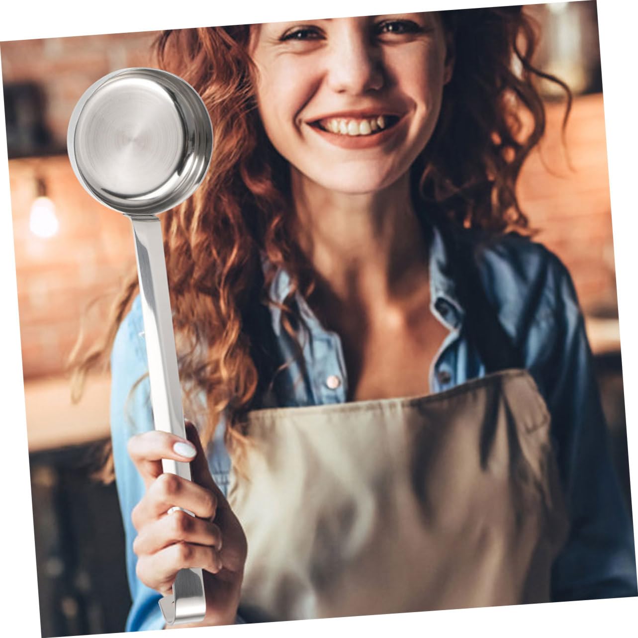 3 Stück Teiliges Edelstahl Sauce löffel Flach Glatt Pizzasoßenverteiler Küchenhelfer Präzise Dosierung Vielseitig für Gastronomie und Haushalt