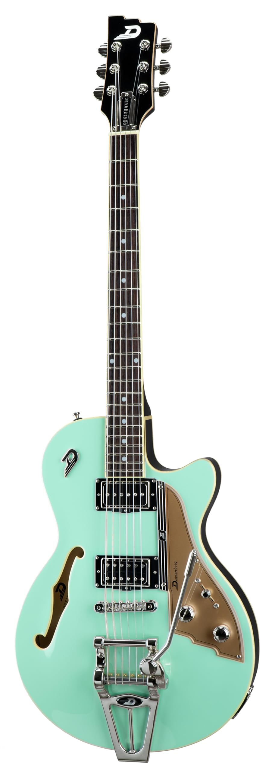 Amazon | Duesenberg セミアコギター Starplayer TV Surf-Green DTV-SG