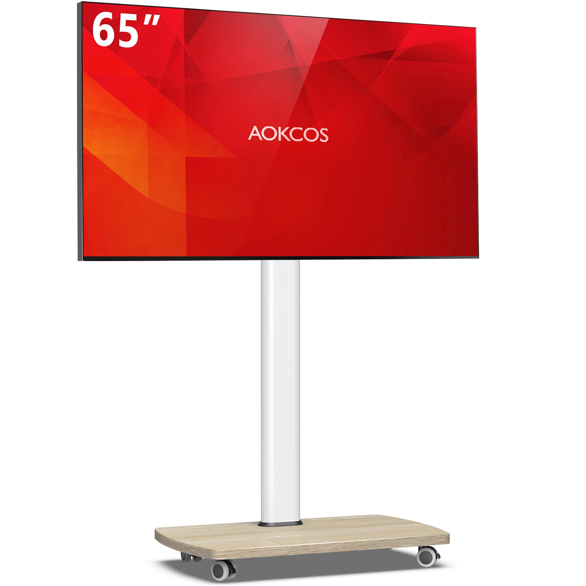 Tv Stand AOKCOS Support TV Sur Pied Pour TV De 32-75 Pouces - Pied