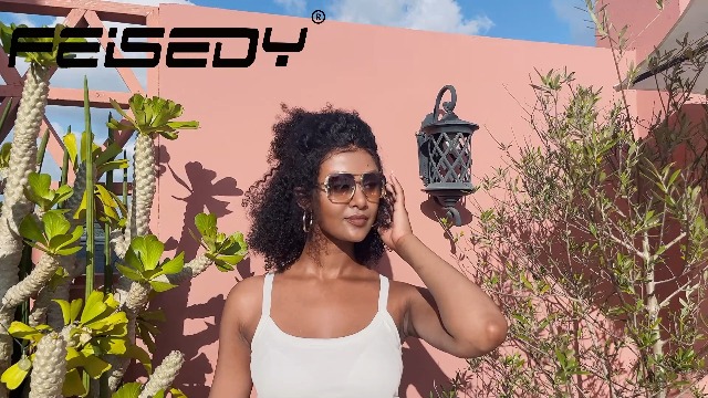 Amazon.com: FEISEDY Sunglasses Mens Women Vintage Aviator