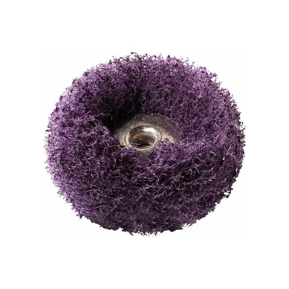 512S EZ SpeedClic Abrasive Buffs 2-pack, 2 Finishing Buffs (25 mm, Grit 320) for Cleaning and Light Sanding