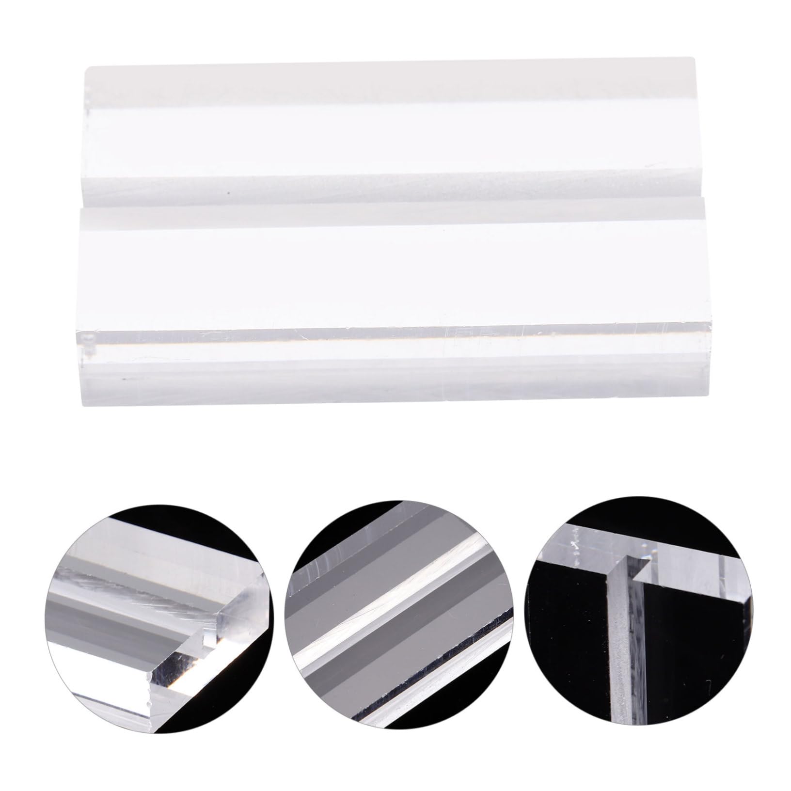 COLLBATH 16stücke Acryl-kartenständer als Platzkartenhalter Tischnummernständer und Kartenpräsentationsständer für Hochzeiten Büros und Dinnerpartys