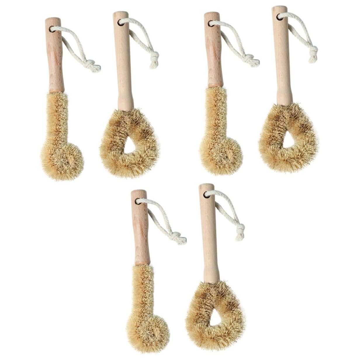 Mobestech 6piezas Cepillos De Limpieza para Platos y Botellas Cepillo Raspador para Sartenes Accesorios De Cocina Eficaces para Fregar Sin Rayar