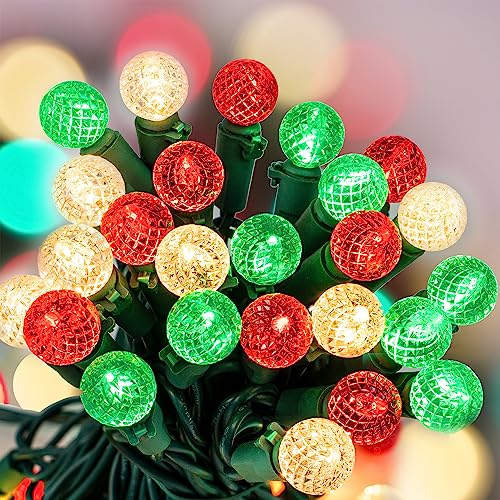 Luces Navideñas LED G15 50 LEDs 17ft Exterior e Interior miniatura 4