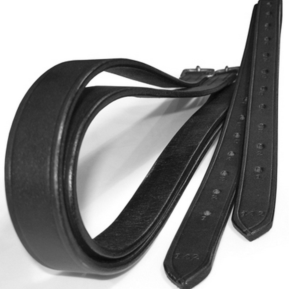 Jumpers Horse Line Jhl Stirrup Leathers Child 90cm Black - Black, Regular