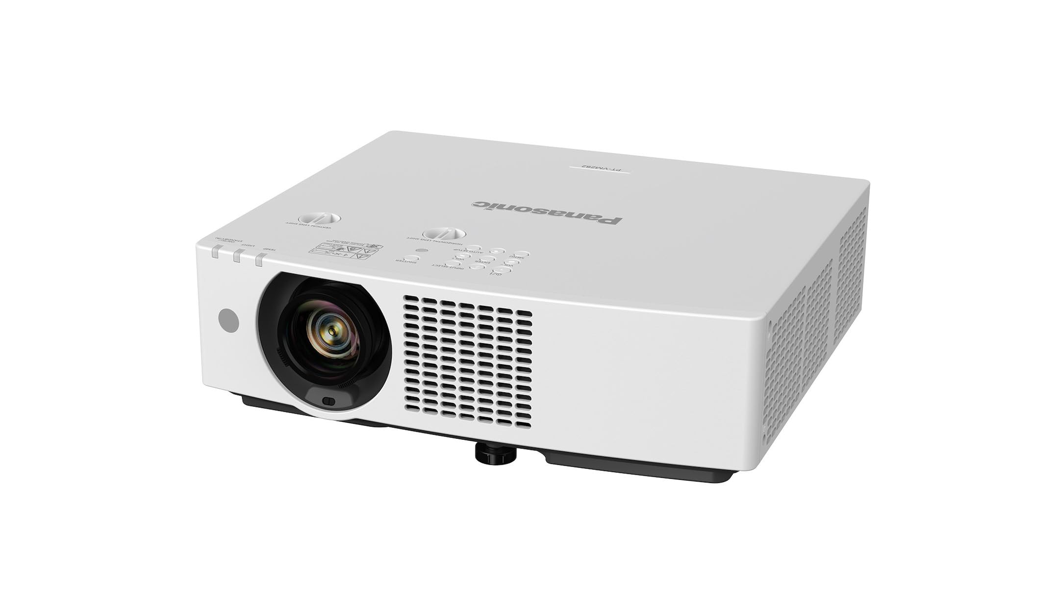 Panasonic PT-VMZ72EJ Beamer mit 7200 Lumen, brillanter WUXGA-Bildqualität für Moderne Veranstaltungsorte in weiß