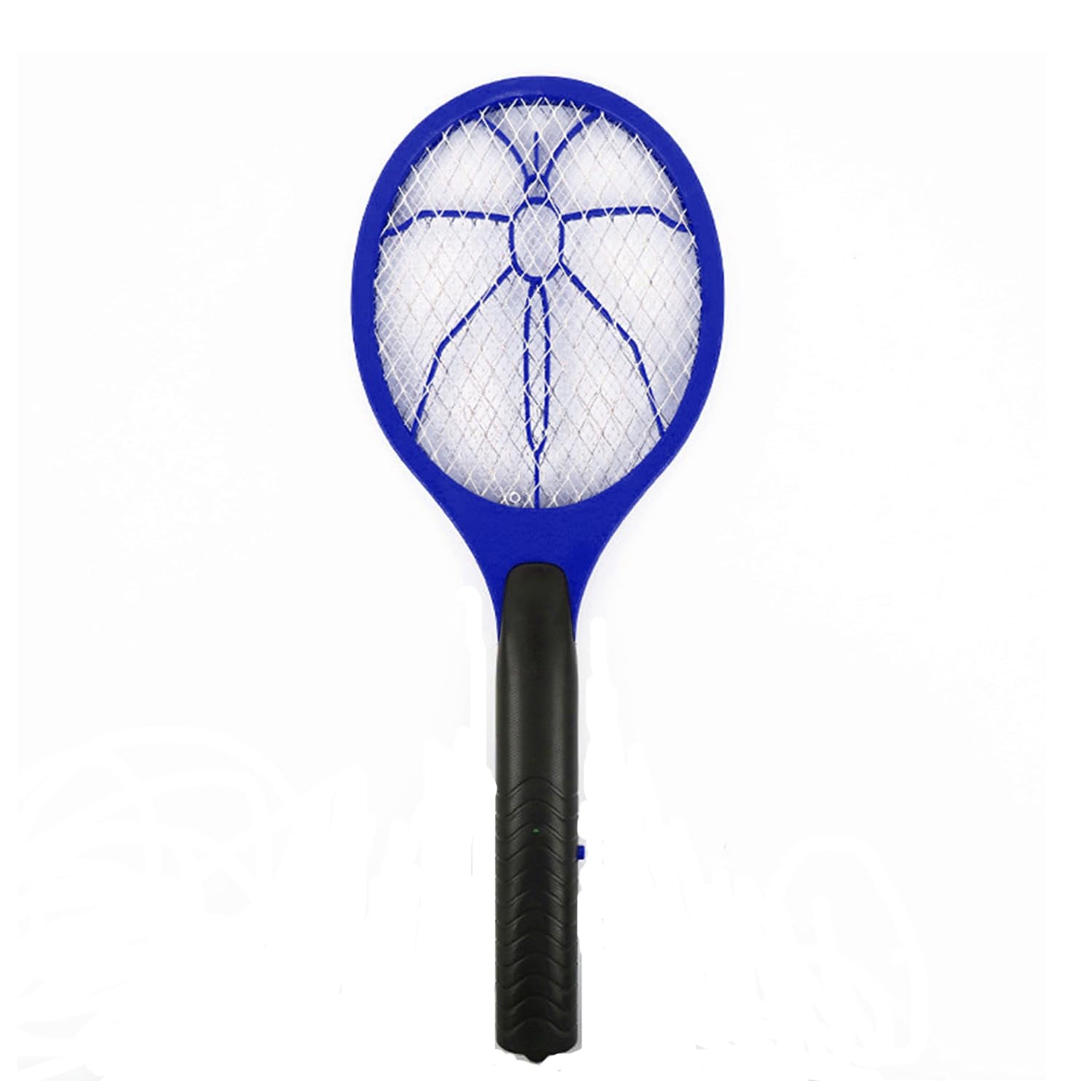 Electric Fly Swatter, Bug Zapper with 3-Layer Safety Mesh,Battery Operated Flies killer for Indoor & Outdoor, Pest Control Mosquito Fly Zapper Catcher (Blue)