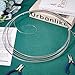 BENECREAT 18 Gauge Stainless Steel Wire - 23 Feet for Jewellery Making, Sculpture, Floral Arrangements
