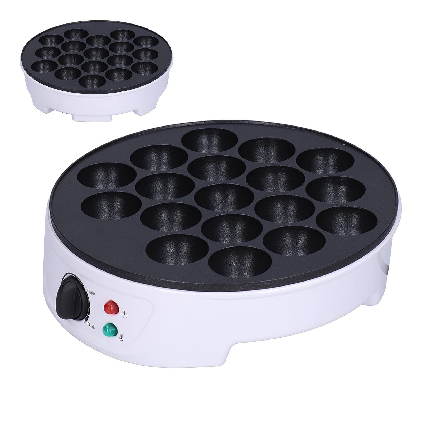 Creatore di Takoyaki Portatile Teglia Elettrica 18 Stampi Antiaderenti 220-240V Compatto