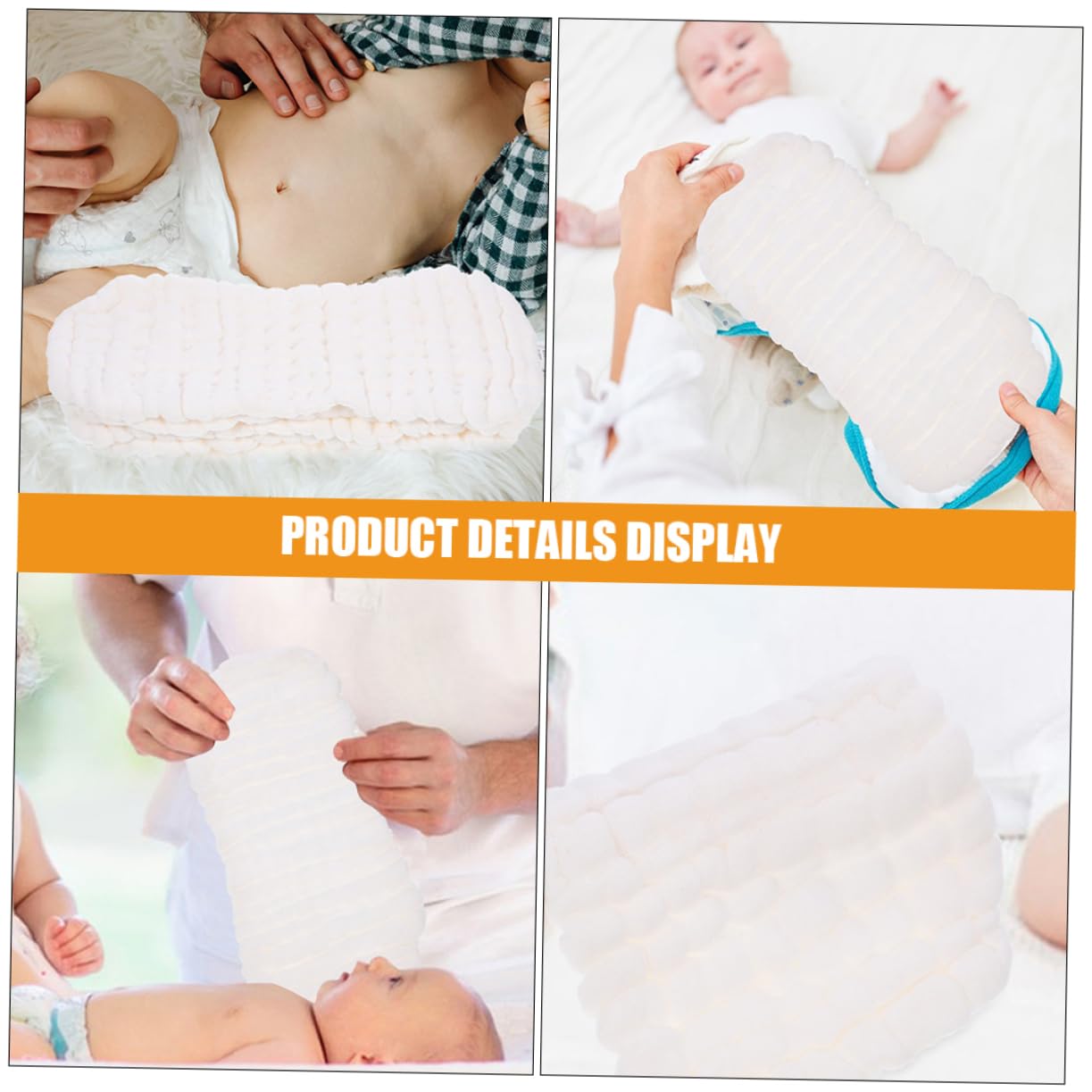 TOYANDONA Piezas Pañal De Gasa Para Recién Nacidos De Bebé Inserciones De De Tela Forro De Pañal Infantil Forro De Pañal Lavable De Tela Forro Para Bebé