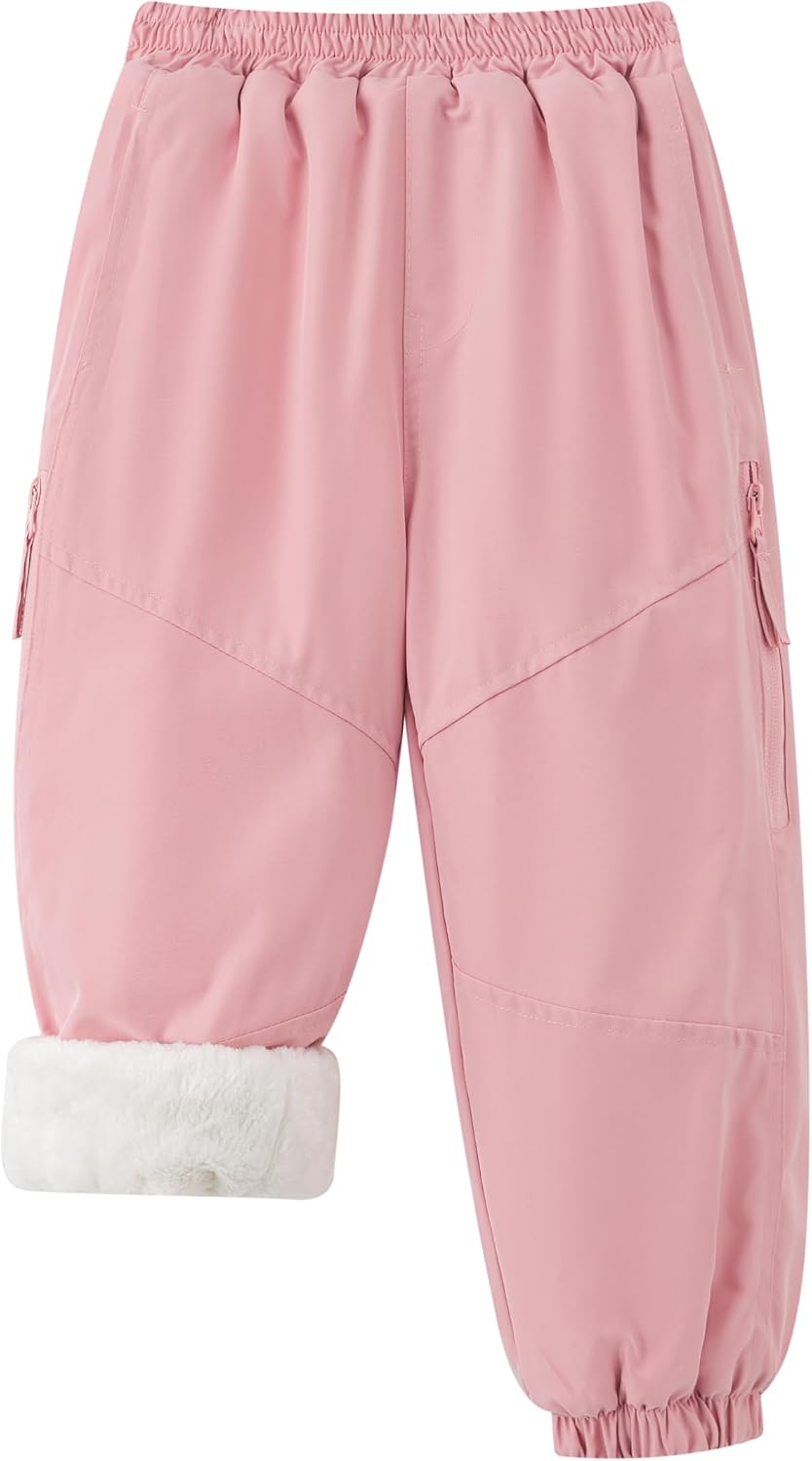 UVIPC Toddler Infant Snow Pants Boys Girls Waterproof Winter Ski Pant