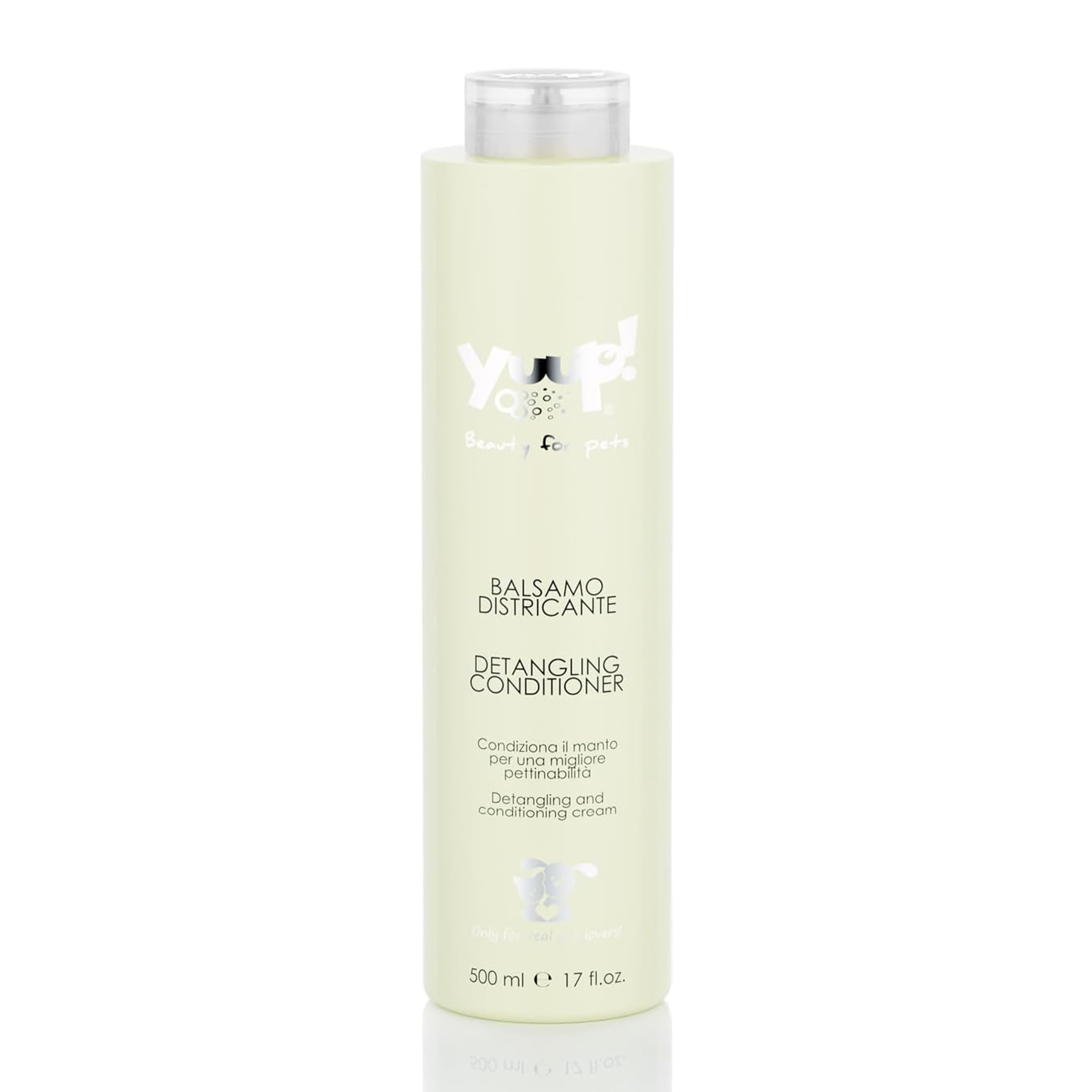 YUUP! - Conditioner Hunde und Katzen, 500 ml, Entwirrungsbalsam, sensitiv Spülung für Fellpflege Hund und Katze mit Bambus & Lotusblüte