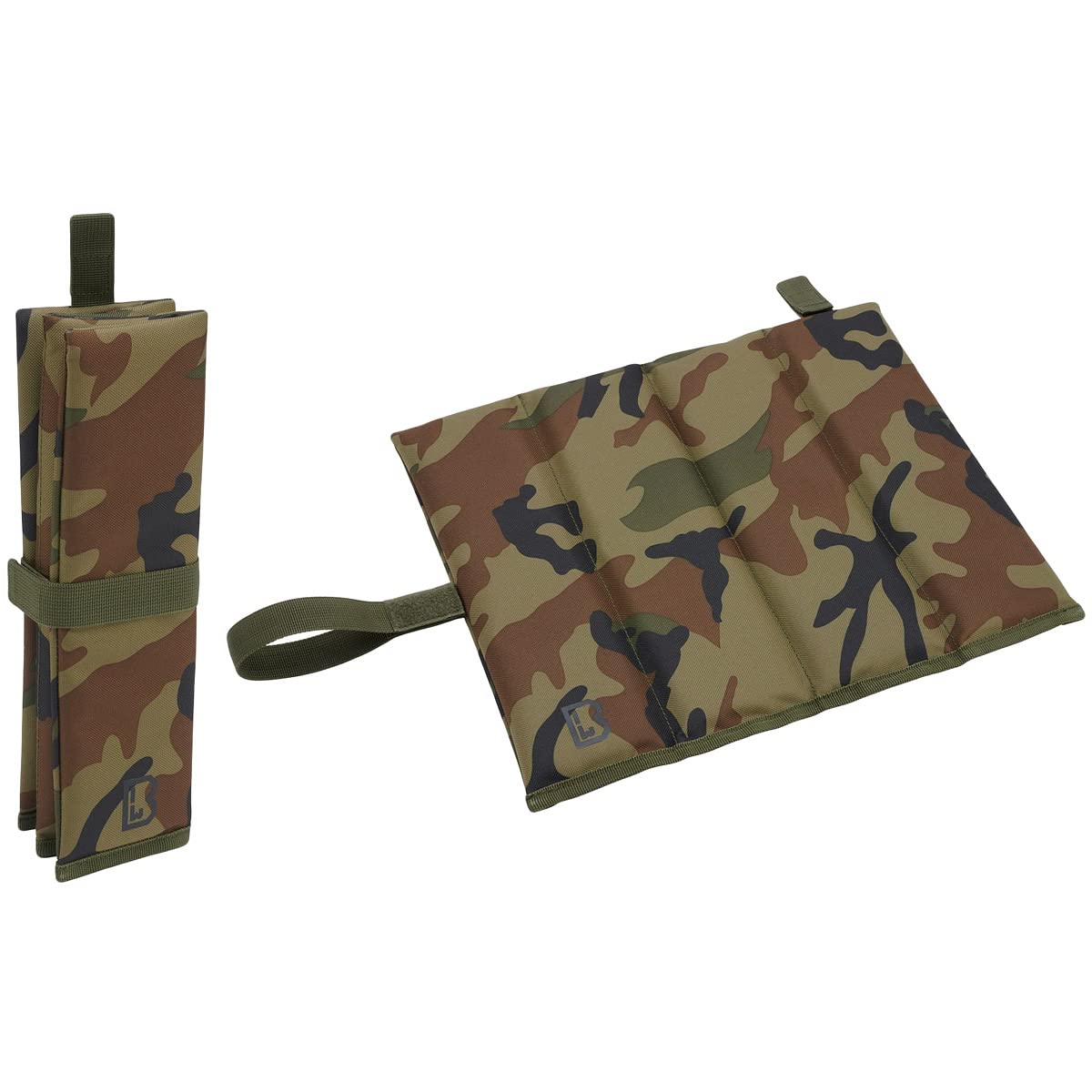 Brandit Sit Mat Folded, Color: woodland, Size: OS