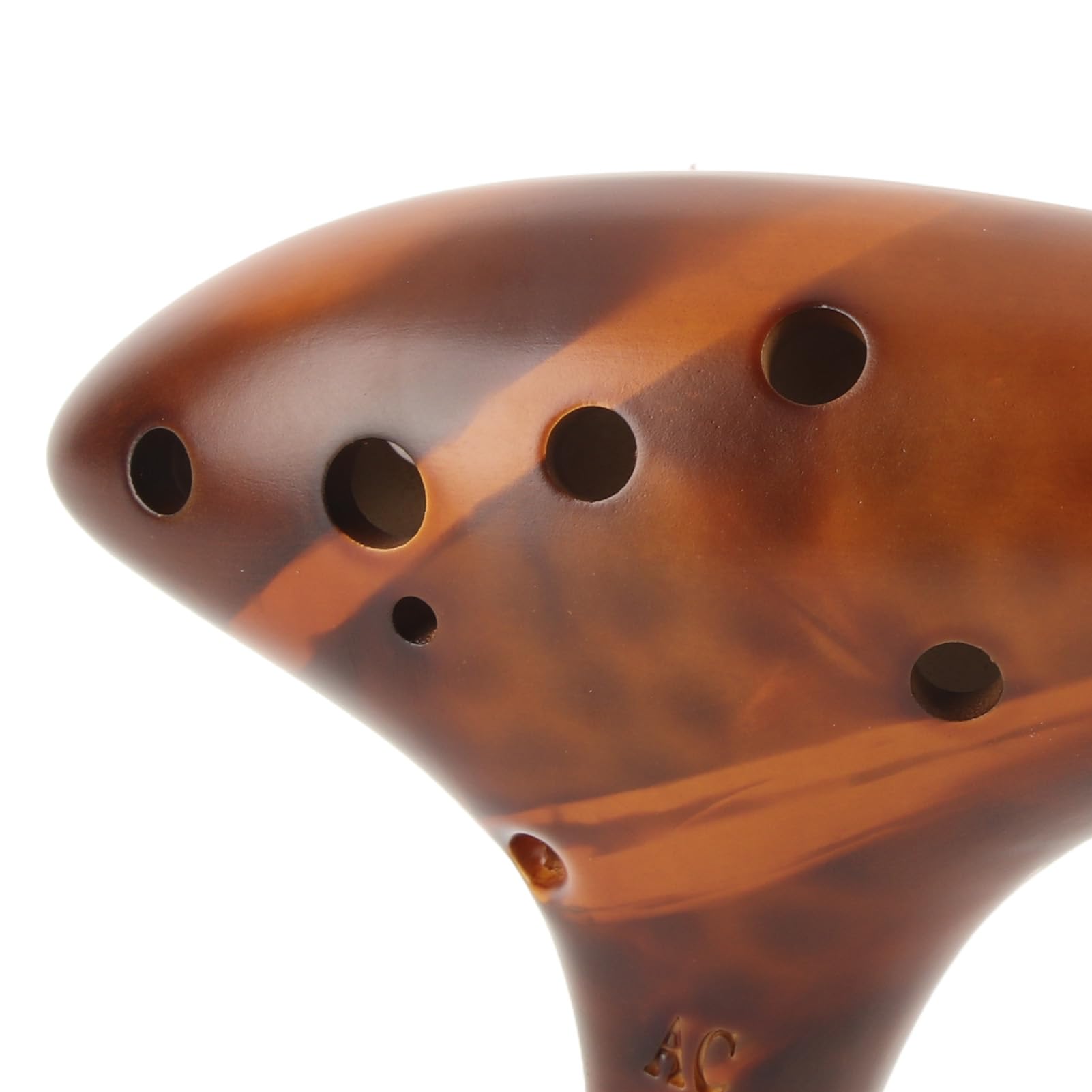 Pongnas Okarina, 12-Loch-Alt-C-Flöte, Blasinstrument für – Klangvolles und Leicht zu Erlernendes Musikspielzeug, Geschenk