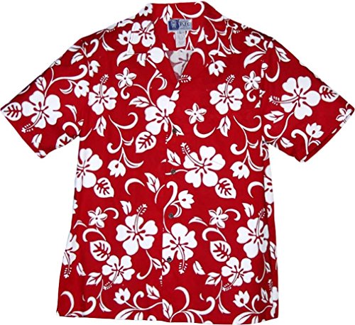 RJC Brand Hibiscus Pareo Men's Hawaiian Shirt