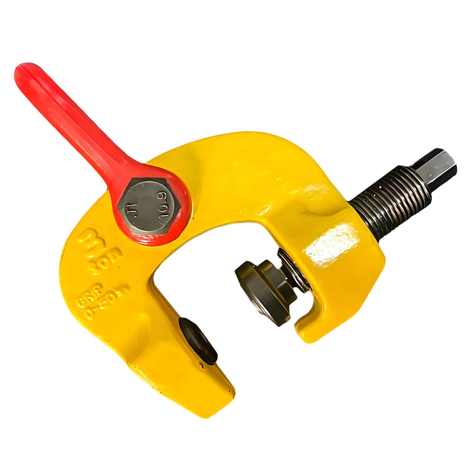 DNEPEI Heavy Duty Screw Lifting Clamp – 1.5T/3T Capacity, Forged Steel Plate Hoist Clamp for Vertical & Horizontal Lifting of Steel Sheets, I-Beams, and Pipes 3T