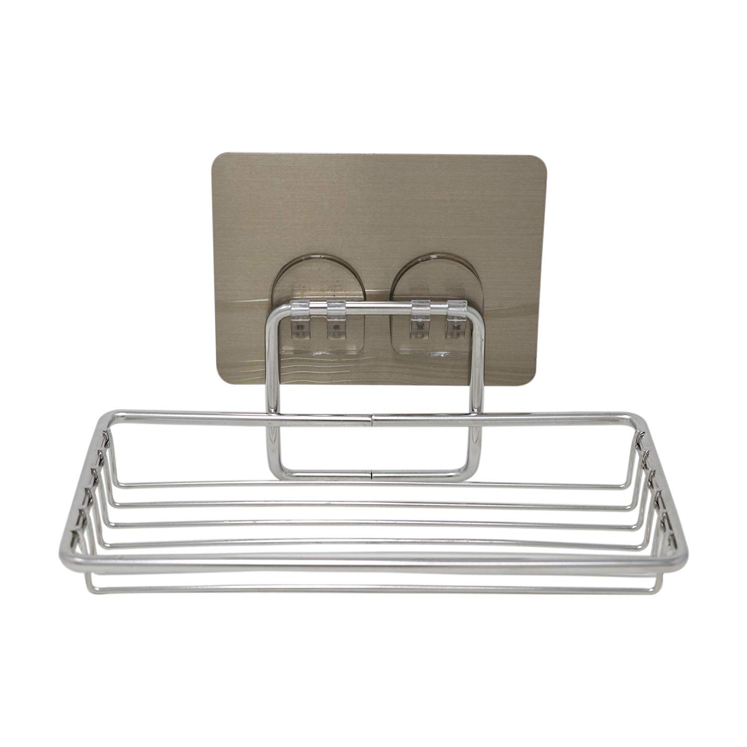 BLEQYS® Powerful Adhesive Sticker Soap Holder Strong Stainless Steel Soap Saver Shower Soap Dish for Bathroom & Kitchen (SS-Set-1) (B0BQF3VPBX) Amazon Price History, Amazon Price Tracker