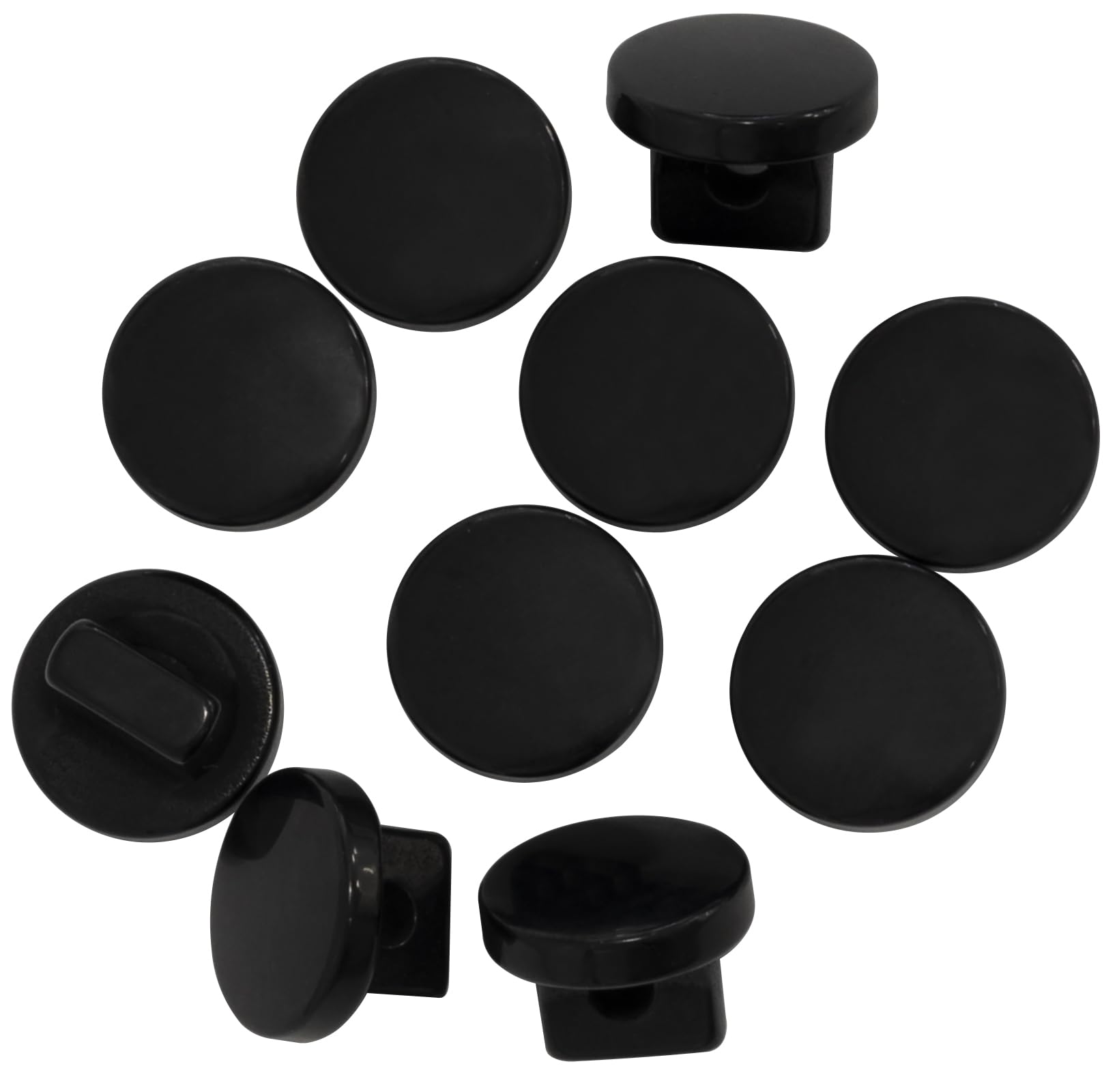 AERZETIX - C65723 - Lot De 10 Boutons à Coudre à Queue 20x8 AERZETIX - C65723 - Lot De 10 Boutons à Coudre à Queue 20x8