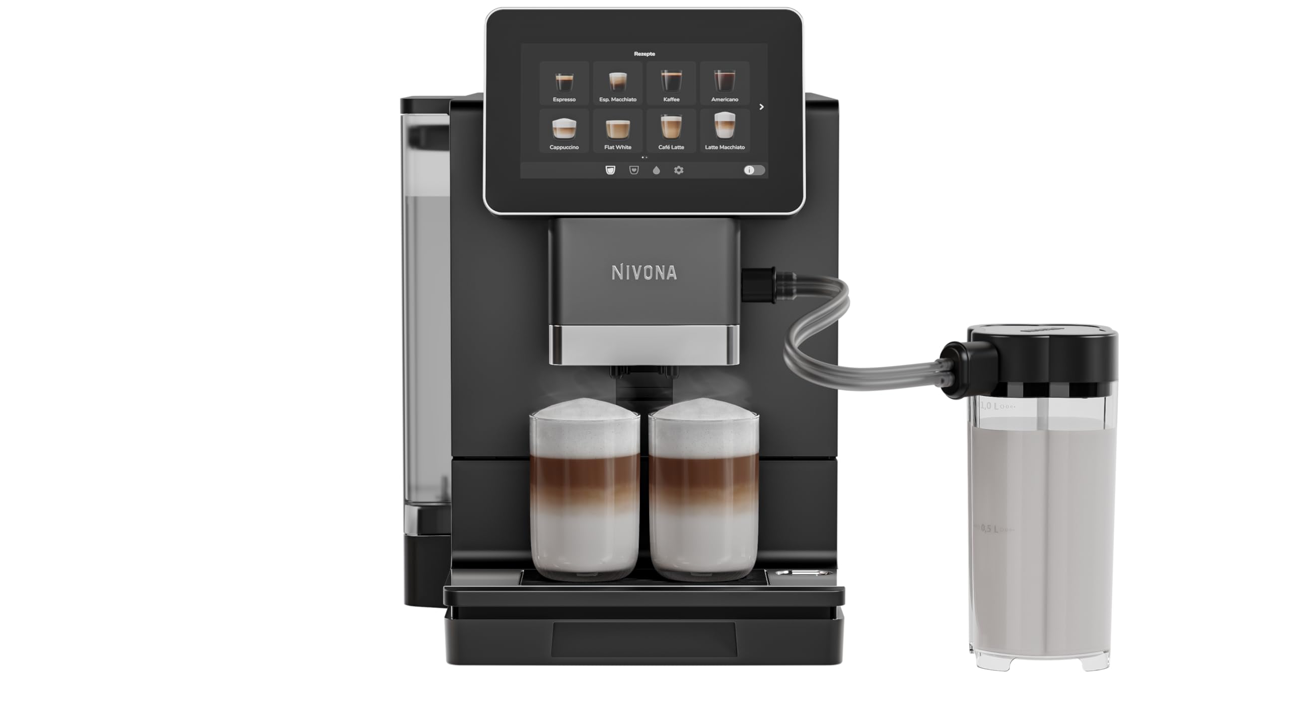 NIVONA Kaffeevollautomat Schwarz 7' Touchdisplay