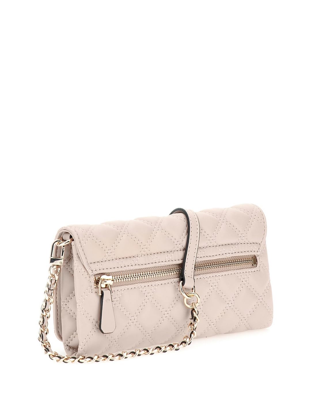 GUESS Giully Mini Xbody Flap Organizer Light Beige