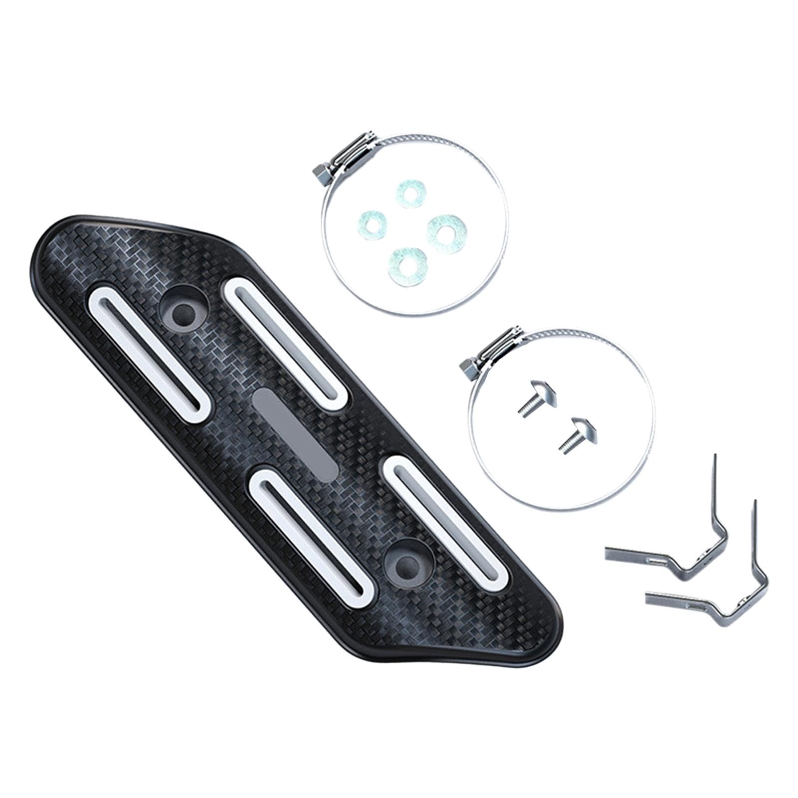 BNF Exhaust Heat Shield Motorcycle Heat Guard Cover for Premium Spare Parts WhitePVC | Parts & Accessories | Motorcycle Parts | Body & Frame | Fairings & Body Work-image-0
