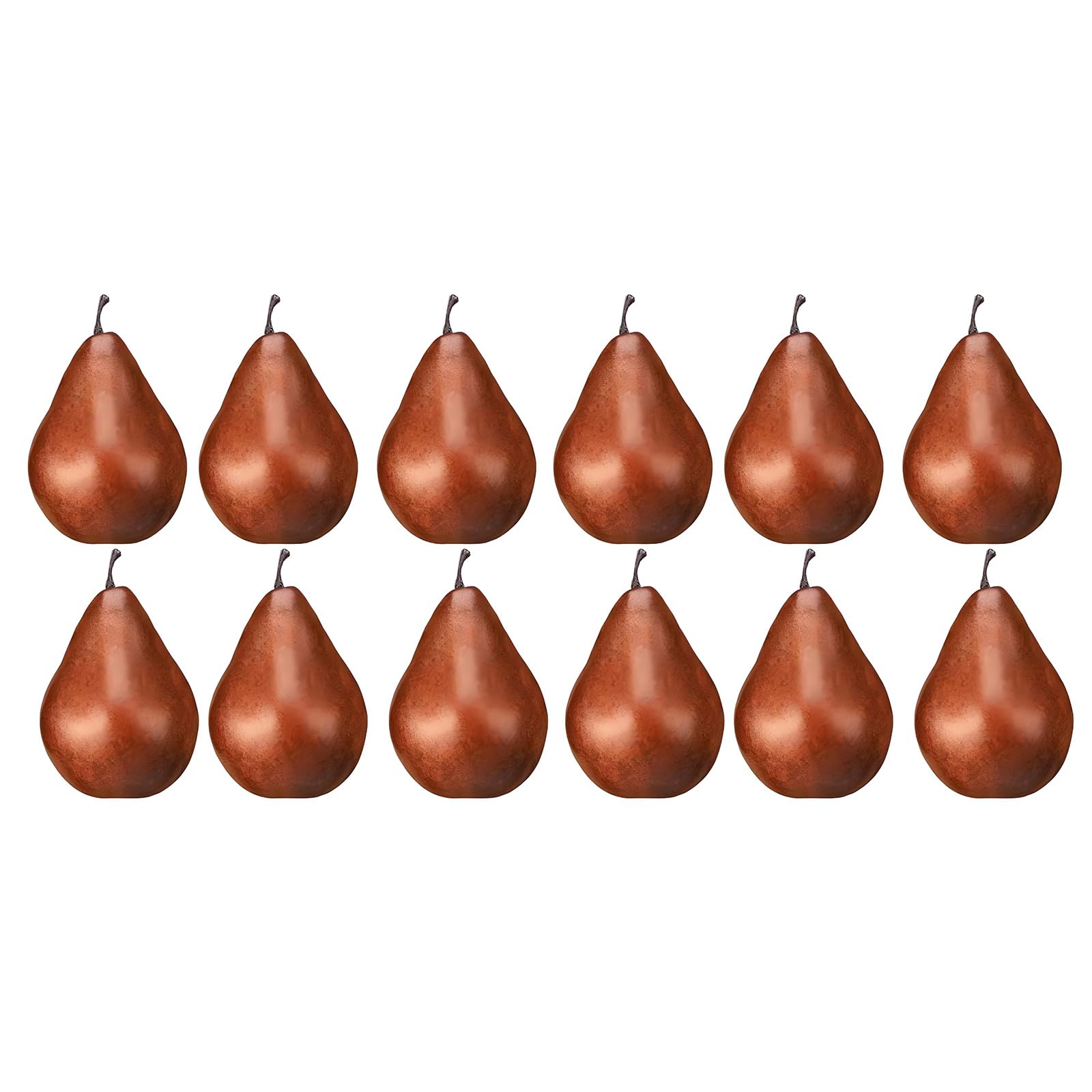 NMFLAB Artificial Faux Pear Ornament Fruit Decoration Perfect for Festives Event and Shops Fraudulent Fruit Decoration