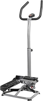 Sunny Health & Fitness Stair Stepper mit Lenker, höhenverstellbar, gelenkschonendes Cardio-Training für Beine, Rumpf und Gesäß, LCD-Monitor, optionale SunnyFit® App mit erweiterter Konnektivität – Bild 11