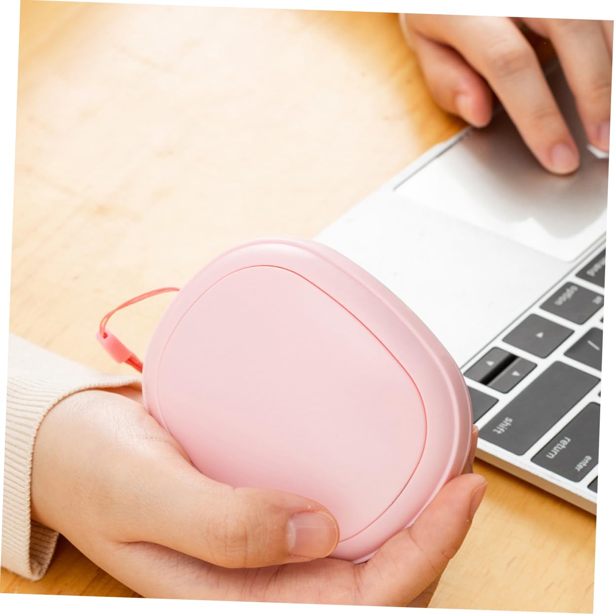BESPORTBLE 3sets Scaldamani Elettrico Ricaricabile Usb Scaldino Tascabile Portatile Per Inverno Design Adorabile e Materiali Morbidi Riscalda Le Mani Secondi Leggero e Facile Da Trasportare