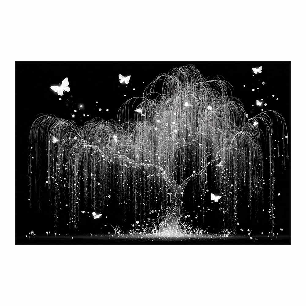 HOQIU Tree Of Life Wall Art Neutral Golden Tree canvas prints, nature wall art, for Bathroom Home Office Decor(Multicolor)-80x120cm Unframed
