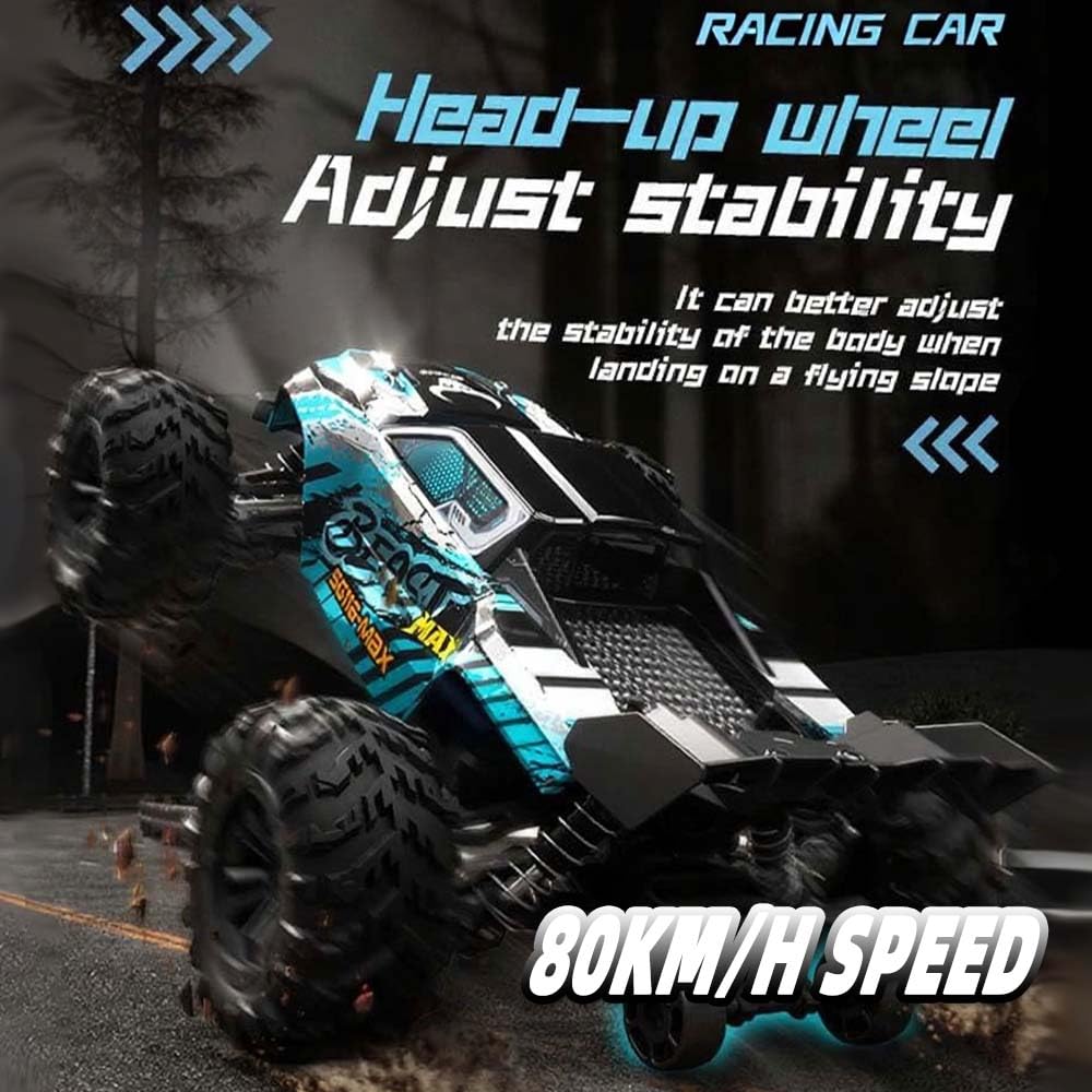 SG116 MAX zdalnie sterowany samochód dla dorosłych, 80 km/h, z torbą do przenoszenia, 1:16 4WD Off Road Race Buggy, bezszczotkowy silnik RC, wysoka prędkość, samochód wyścigowy Offroad Drift, 3