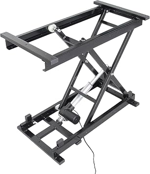 Electric Scissor Lift Table 408LB Load 200-680MM Height Adjustable Lifting Platform