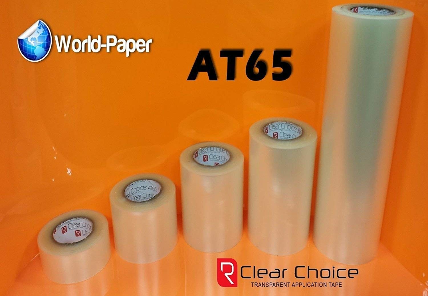 Clear Choice Vinyl Film Outdoor Vinyl Application Tape Various Sizes x 300 Meters Roll (12 x 300 Meters)