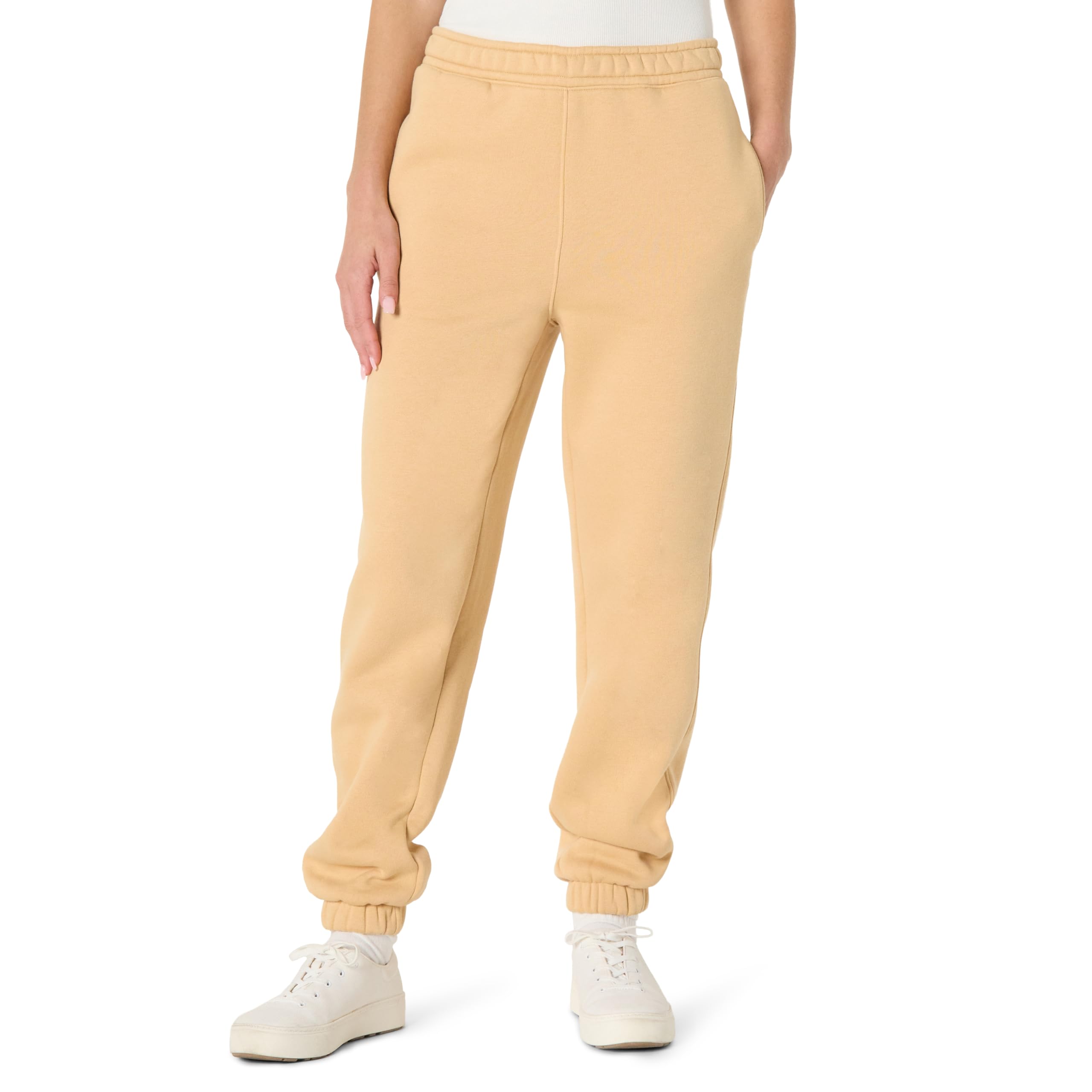 Amazon Essentials x Sofia Grainge Damen Hochtaillierte Jogger im Relaxed Fit