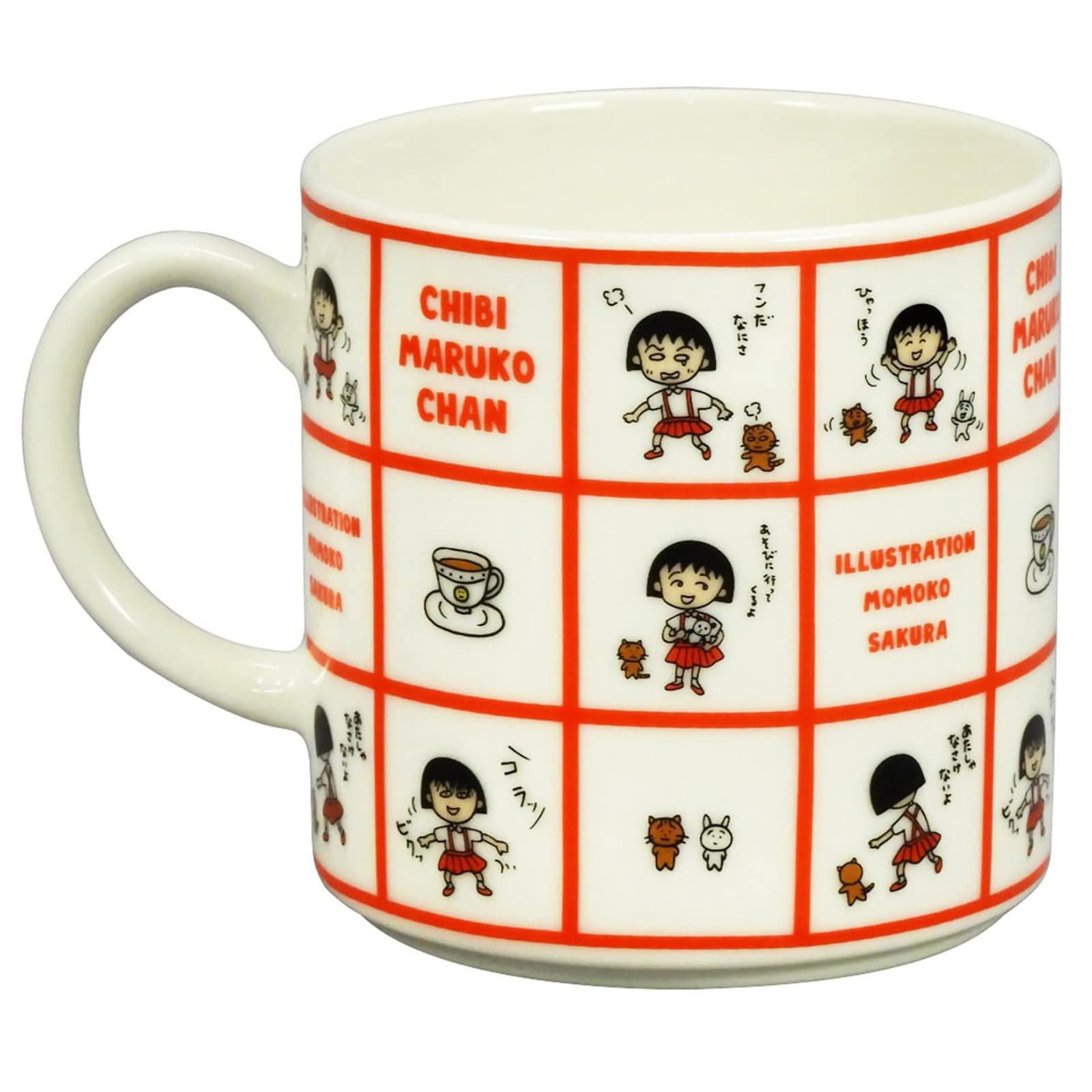 Amazon.com: 山加商店 Yamakasyoten CM33-11 Chibi Maruko-chan Mug