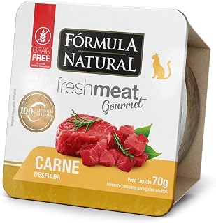 Alimento Para Gatos Fórmula Natural Gourmet Sabor Carne 70g