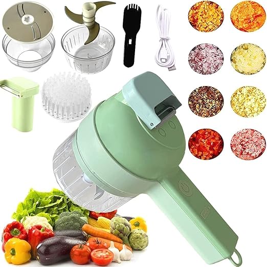 AllStyleByPatel Smart Gadgets [4 in 1] Electric Slicer and