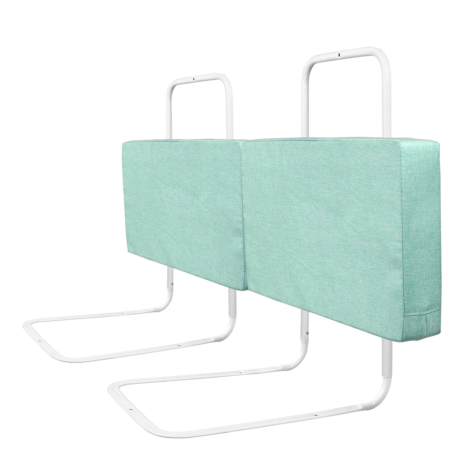 YRHome 2 barandillas de protección de cama para niños, 60 cm, 5 agujeros, altura regulable, protección anticaídas, para cama familiar y cama infantil