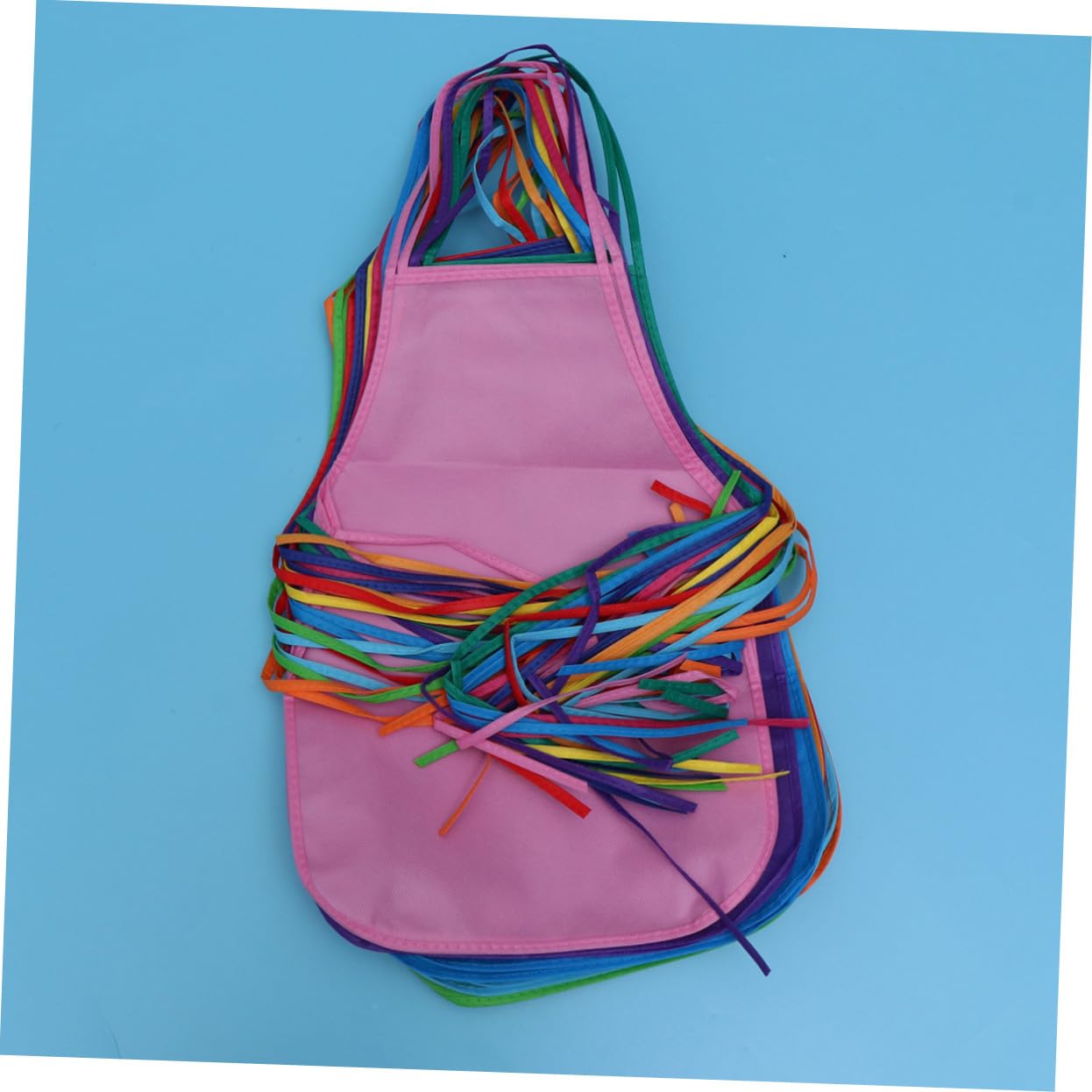 Delantal Para Niños Pintura Artística 24 Piezas 12 Colores Tela No Tejida Reutilizable Protección Ropa Para Manualidades Cocina y Pintura Infantil