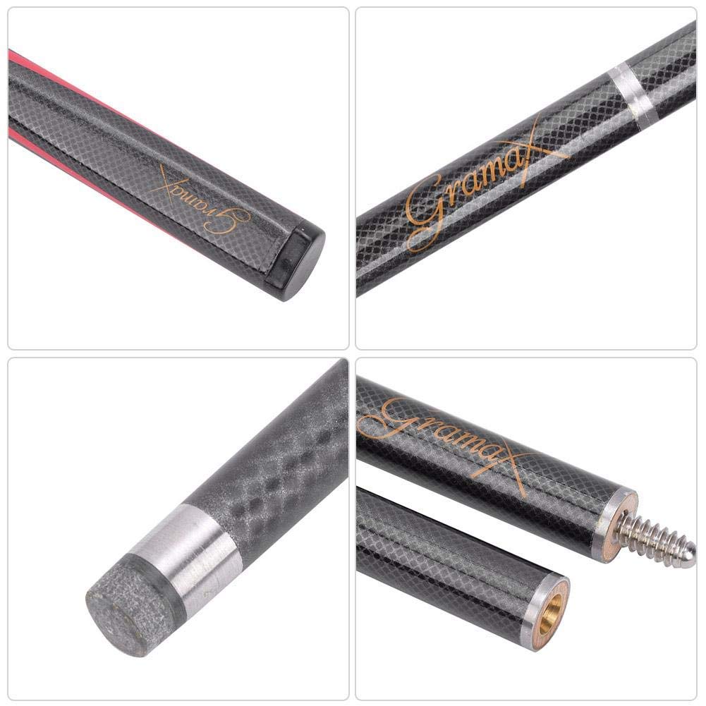 9 MM Carbone Haute Qualit¨¦ Professionnel Billard Queues Petite T¨ºte Pool Queues Billard Baton Snooker Rod Fournitures Accessoire,